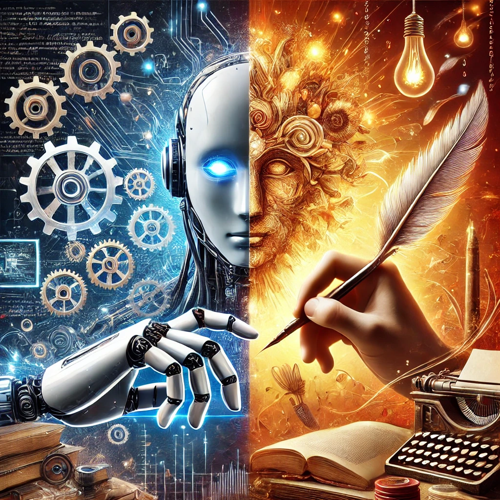 The Writer Machine Infinity AI Rewriter vs. Human Writer: Can Machines Truly Replicate Artistry ...